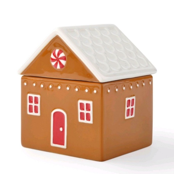 Target Bullseye's Playground Novelty Ceramic Cookie Container Gingerbread House - Picture 1 of 5